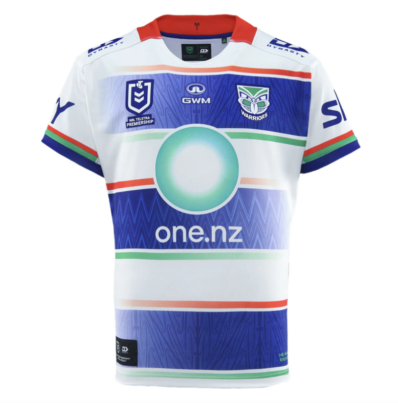 New Zealand Warriors 2025 Mens Replica Away Jersey.