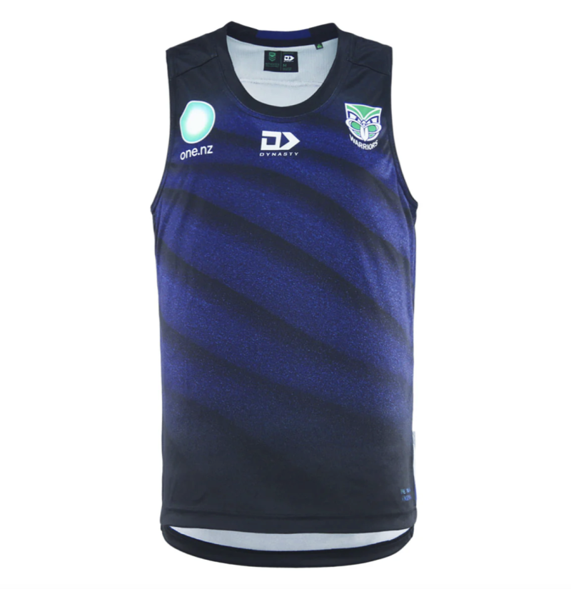 2025 New Zealand Warriors Mens Training Singlet