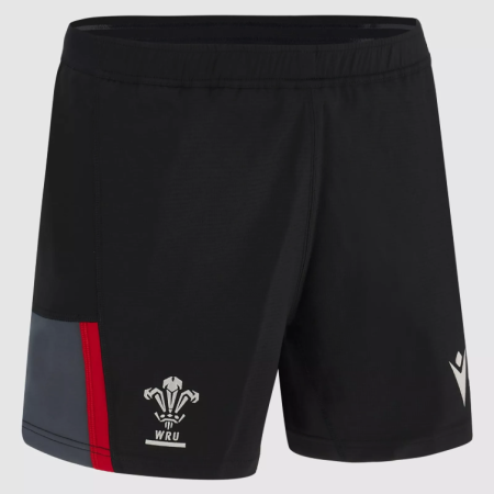 Official Welsh Rugby 2022/23 Training Shorts 1