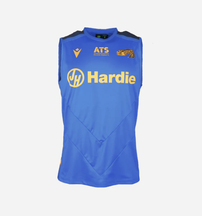 Parramatta Eels 2025 Player Training Singlet - Blue