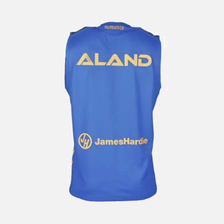 Parramatta Eels 2025 Player Training Singlet - Blue back