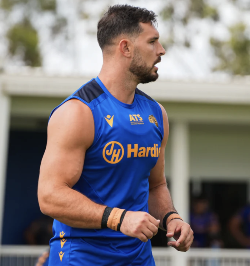 Parramatta Eels 2025 Player Training Singlet - Blue new