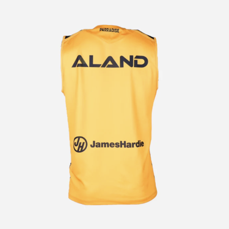 Parramatta Eels 2025 Player Training Singlet - Gold back