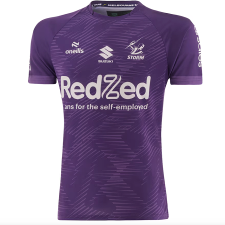 2025 Melbourne Storm O'Neills 2025 Purple Training Tee - Mens