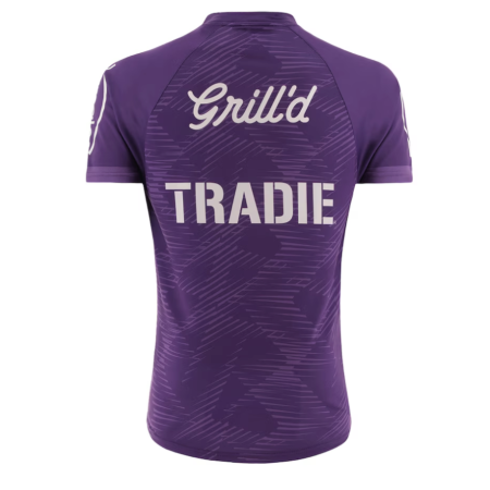 2025 Melbourne Storm O'Neills 2025 Purple Training Tee - Mens back