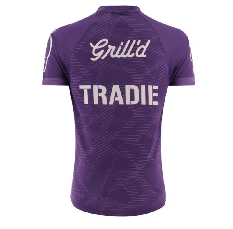 2025 Melbourne Storm O'Neills 2025 Purple Training Tee - Mens back