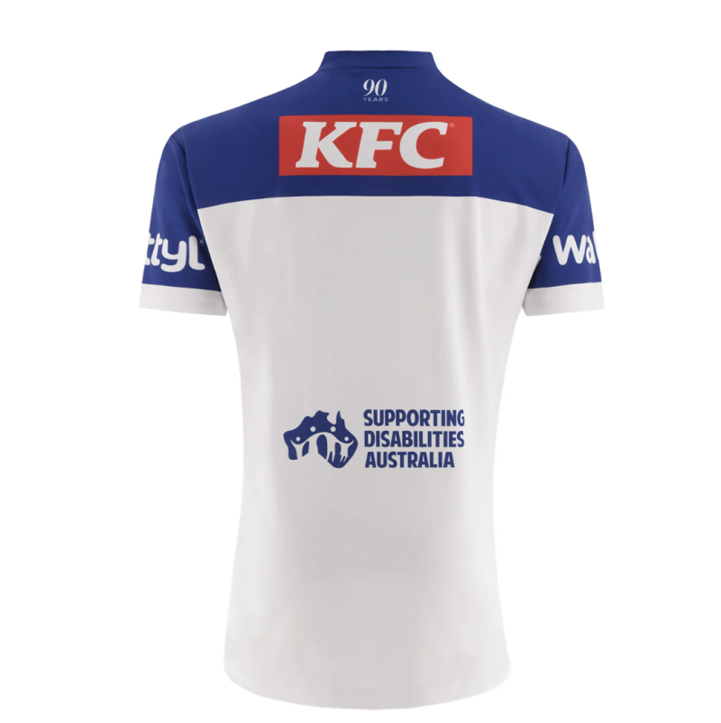 2025 Bulldogs Home Jersey back