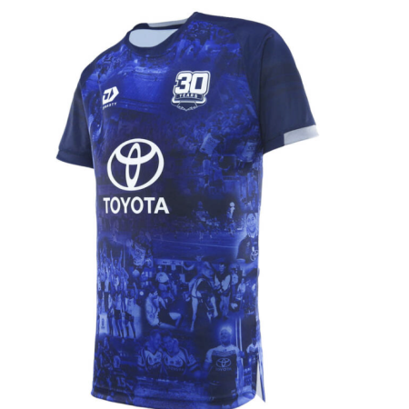 Cowboys 2025 Mens NRL Warm Up Tee 1