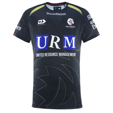 2025 Sea Eagles Training Tee black