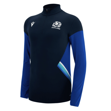 2023 Scotland Rugby Training 1/4 Zip Fleece Top