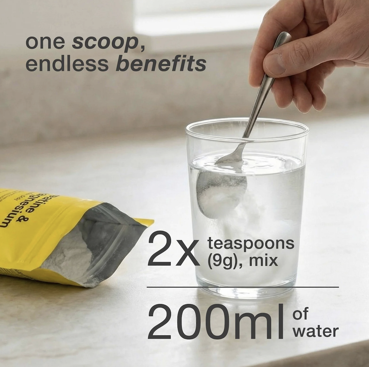 fourfive Creatine & Magnesium Lemon 3 fourfive Creatine & Magnesium Lemon 3