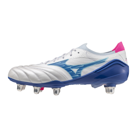 Mizuno Morelia Neo Elite Si Rugby Boot white/Pink left