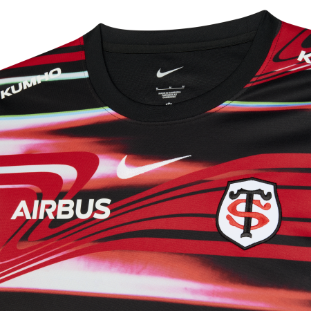 Stade Toulousain Men's Nike 2025/26 Pre Match Shirt 1