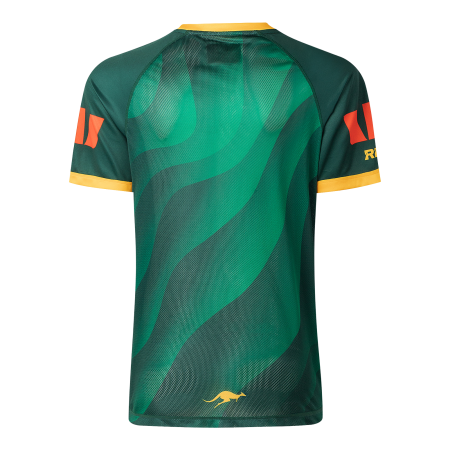 Australian Kangaroos Mens 2025/26 Training Tee - Green 2