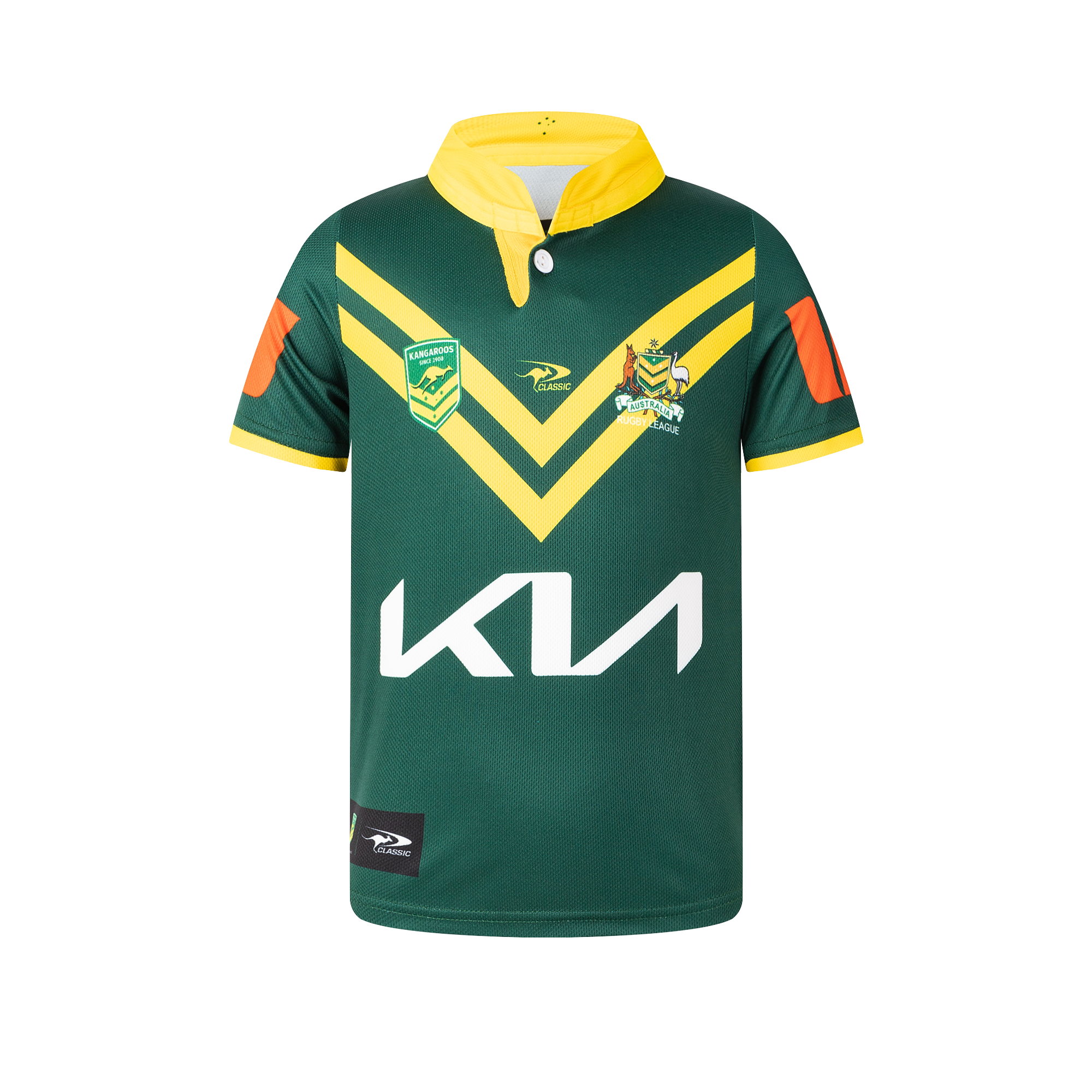 Australian Kangaroos Mens 2025/26 Home Jersey Australian Kangaroos Mens 2025/26 Home Jersey