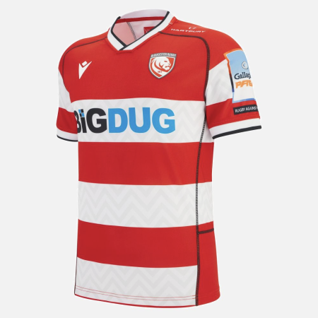 Gloucester Rugby 2025/26 home replica shirt
