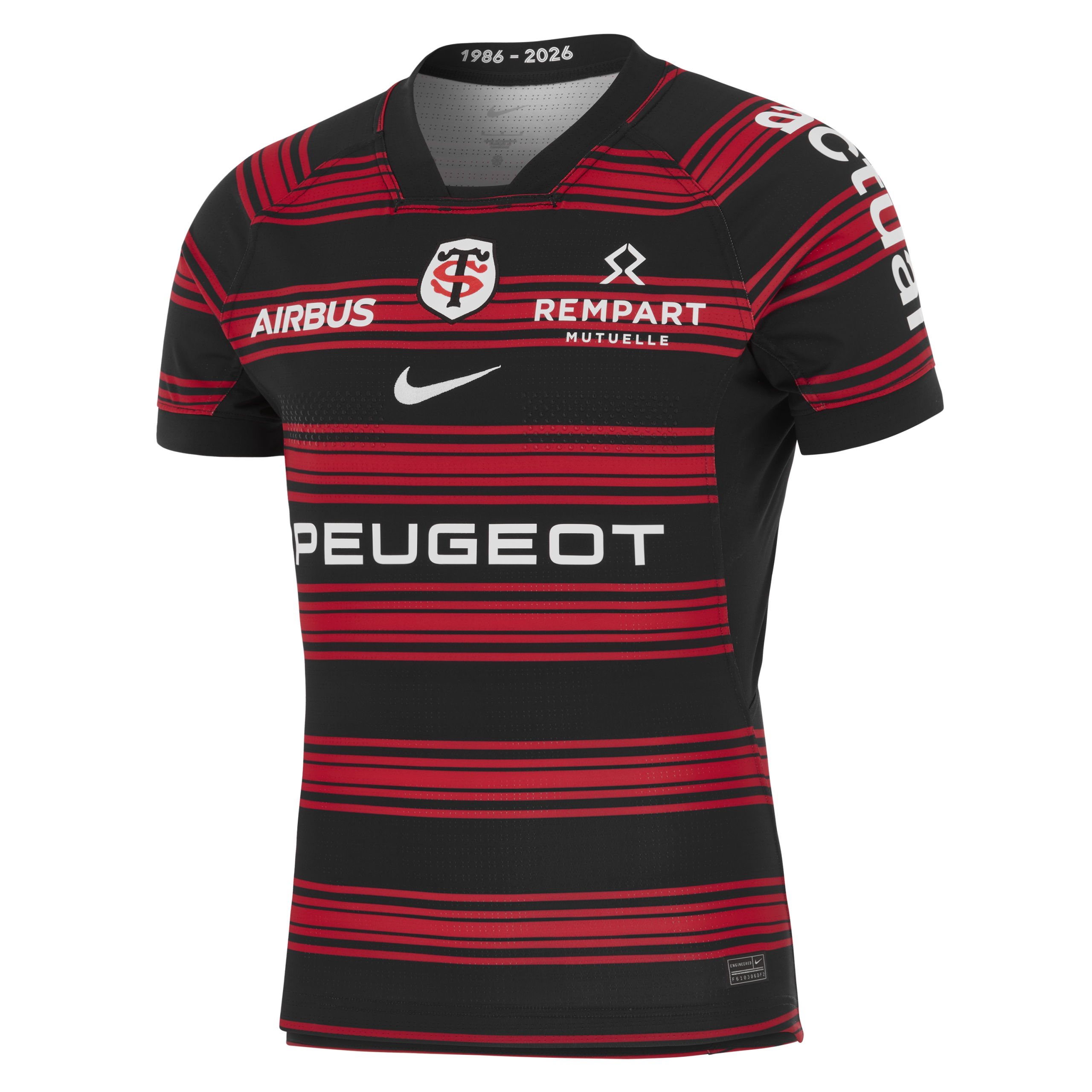 Stade Toulousain Nike 25/26 Match Home Jersey Stade Toulousain Nike 25/26 Match Home Jersey