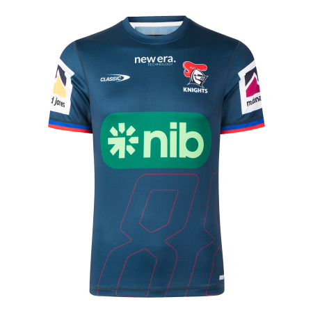 Newcastle Knights 2026 Men's Training Tee - Navy