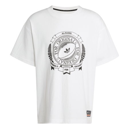 ADIDAS ORIGINALS & ALL BLACKS LOOSE GRAPHIC SS T-Shirt white