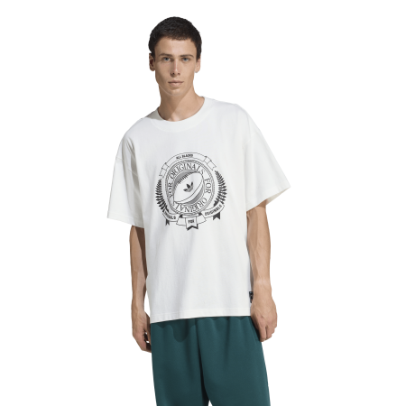 ADIDAS ORIGINALS & ALL BLACKS LOOSE GRAPHIC SS T-Shirt white 1