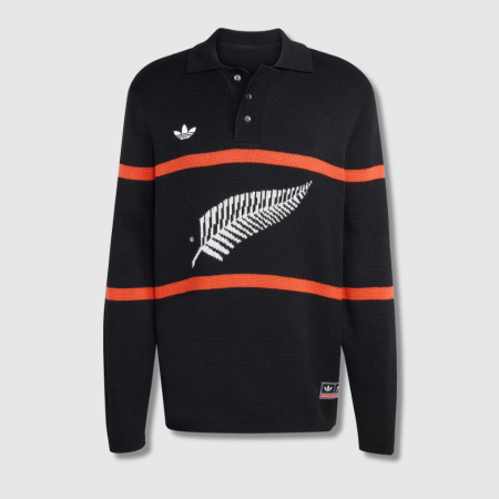 adidas New Zealand All Blacks x Originals Knitted Heritage Polo 1