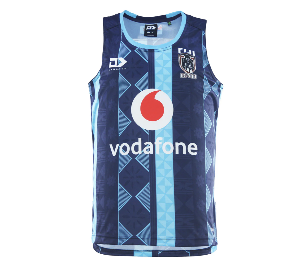 2025 Fiji Bati Mens Training Singlet - Navy 2025 Fiji Bati Mens Training Singlet - Navy