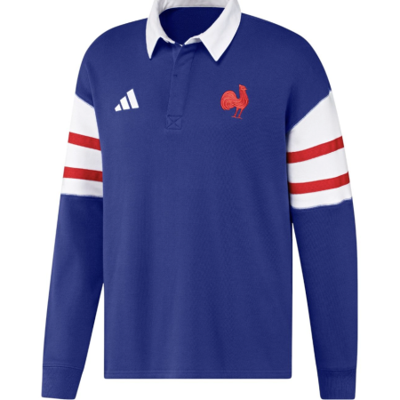 Official France 25/26 LS Polo Shirt 2
