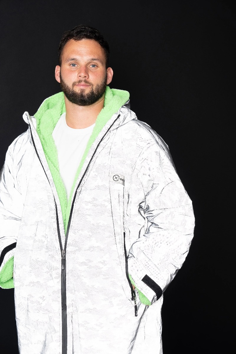 Xtreme Weatherproof Robe V2 - Reflective/Green 5 Xtreme Weatherproof Robe V2 - Reflective/Green 5