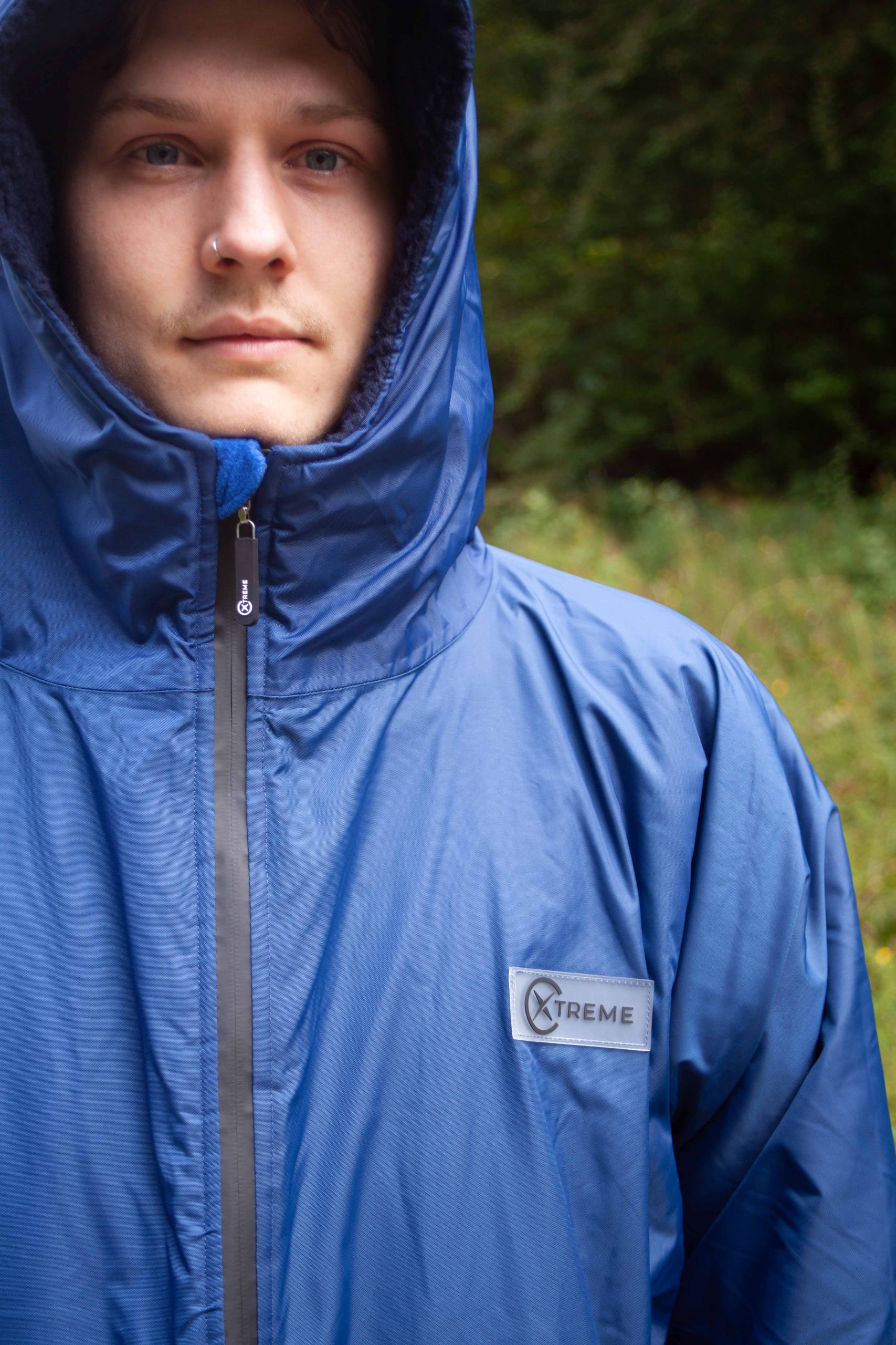 Xtreme Weatherproof Robe V2 - Slate Blue/Navy 3 Xtreme Weatherproof Robe V2 - Slate Blue/Navy 3
