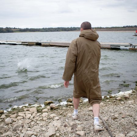 Xtreme Weatherproof Robe V2 - Forest Green/Pink 2