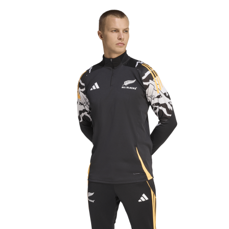 All Blacks Marvel Training Top 1