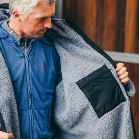 Xtreme Weatherproof Robe V2 - Charcoal Black/Grey 2
