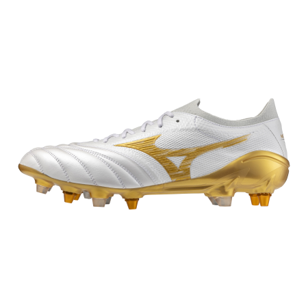 Mizuno Morelia Neo Elite Mix Boots - White/Gold