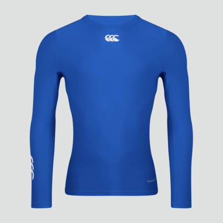 Canterbury Mens Thermoreg LS baselayer - Blue