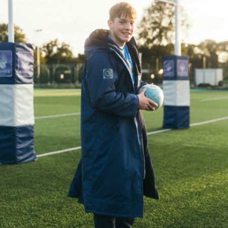 Xtreme Weatherproof Robe V2 - Slate Blue/Navy 2