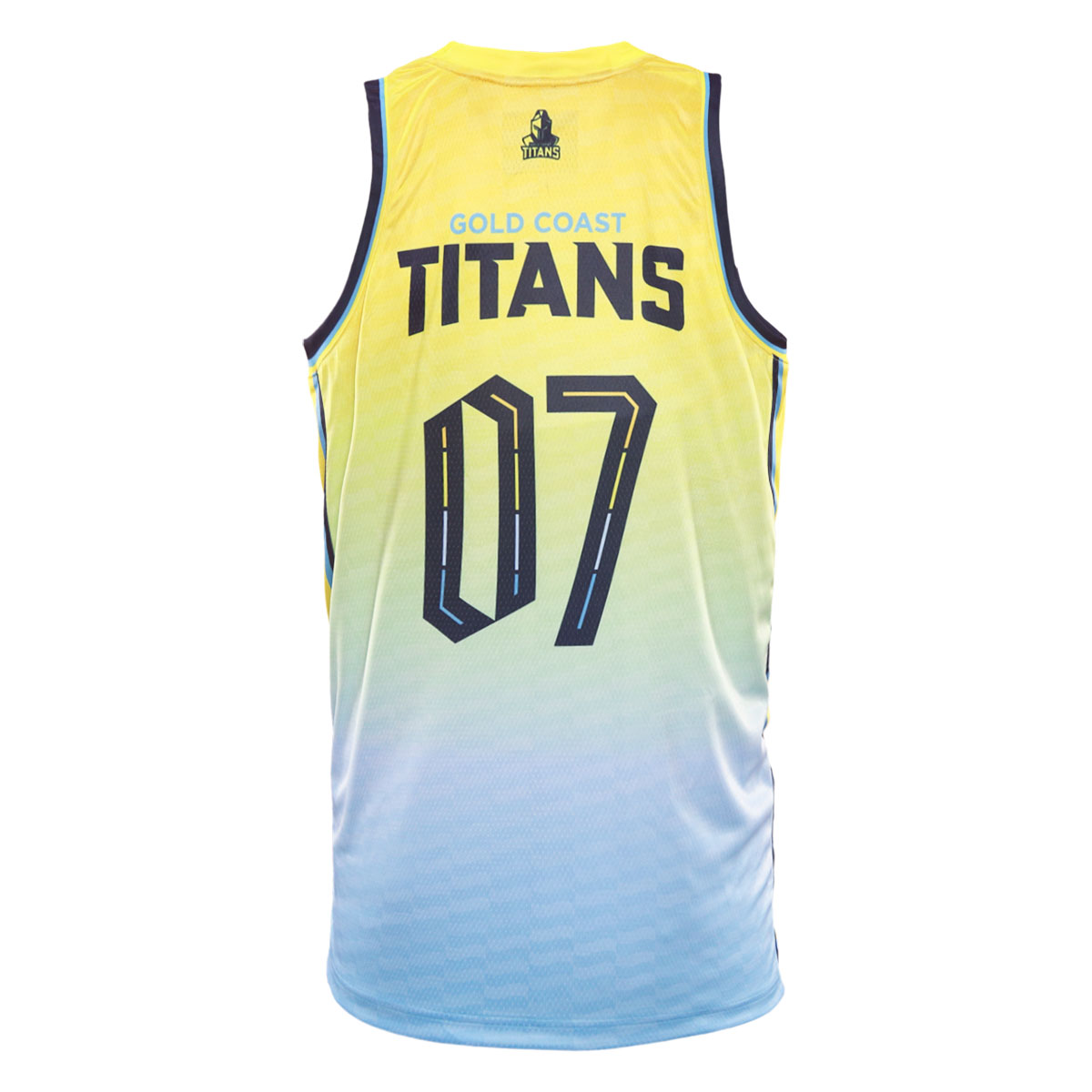 2026 Gold Coast Titans Mens Basketball Singlet 2 2026 Gold Coast Titans Mens Basketball Singlet 2