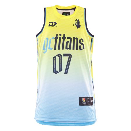 2026 Gold Coast Titans Mens Basketball Singlet