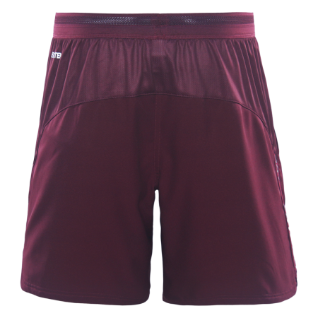 2026 MW Sea Eagles Mens Gym Short (Zip Pockets) - Maroon_SESHM26010_back