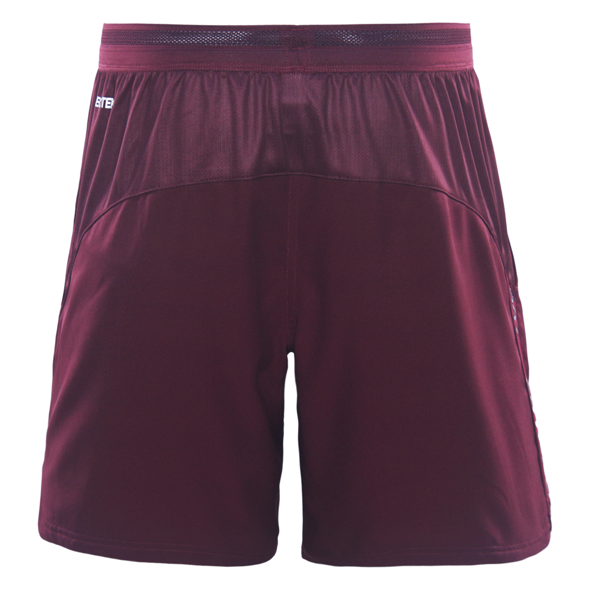2026 MW Sea Eagles Mens Gym Short (Zip Pockets) - Maroon_SESHM26010_back 2026 MW Sea Eagles Mens Gym Short (Zip Pockets) - Maroon_SESHM26010_back