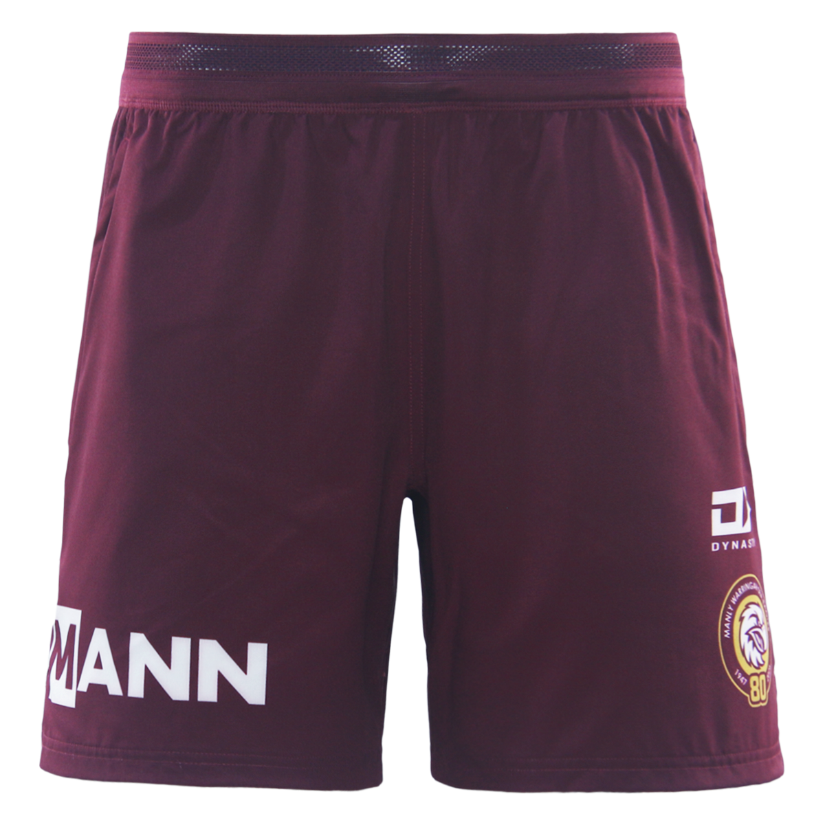 2026 MW Sea Eagles Mens Gym Short (Zip Pockets) - Maroon_SESHM26010_front 2026 MW Sea Eagles Mens Gym Short (Zip Pockets) - Maroon_SESHM26010_front