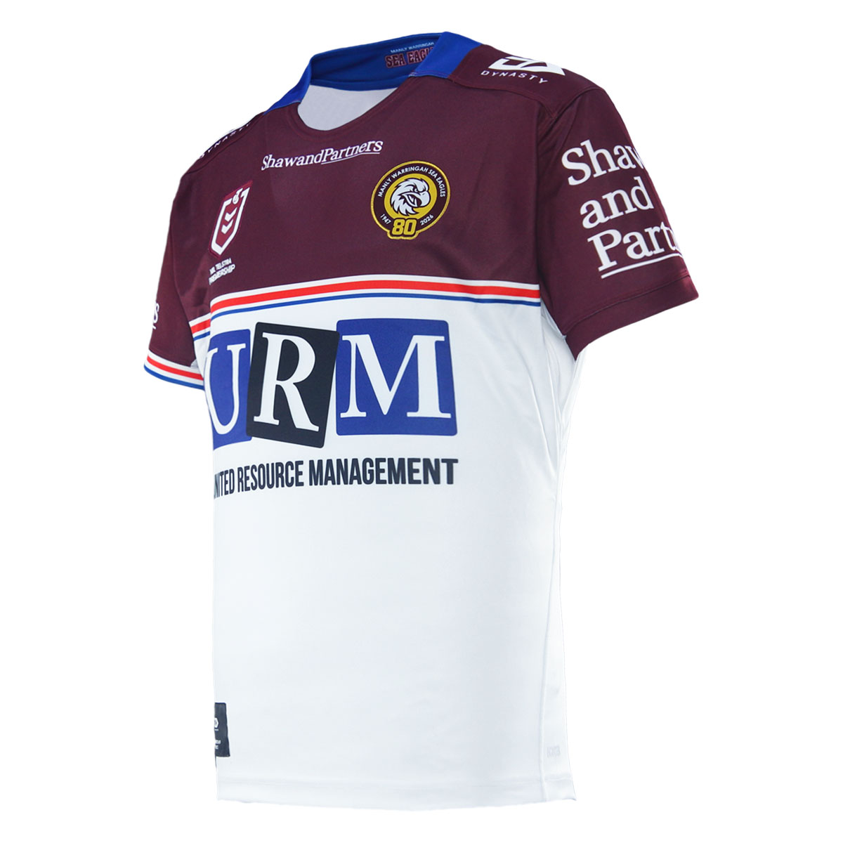 2026 MW Sea Eagles Mens Replica Home Jersey - Maroon_SEJRM26501_left_45 2026 MW Sea Eagles Mens Replica Home Jersey - Maroon 1