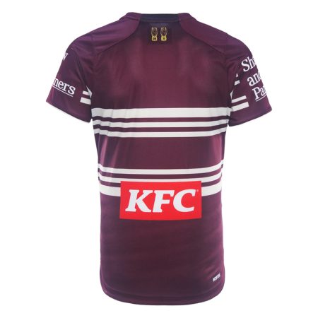 2026 MW Sea Eagles Mens Training Tee - Maroon_SETEM26001_back