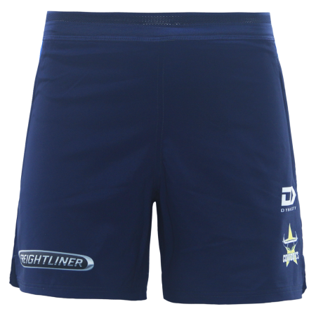 2026 NQ COWBOYS MENS GYM SHORT - NAVY_NCSHM26010_front