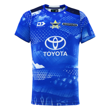 2026 NQ COWBOYS MENS TRAINING T E E - NAVY_NCTEM26001_front