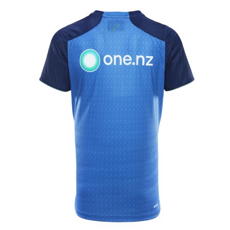 2026 NZ Warriors Training Tee - Blue 2