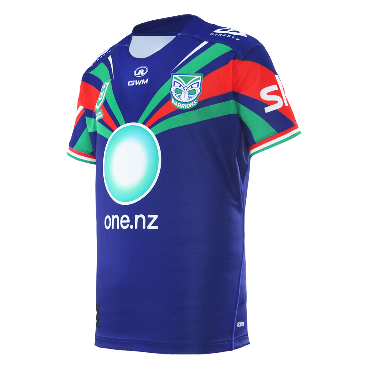 2026 NZ WARRIORS MENS REPLICA HOME JERSEY - BLUE_NWJRM26501_left_45 2026 NZ WARRIORS MENS REPLICA HOME JERSEY - BLUE 1