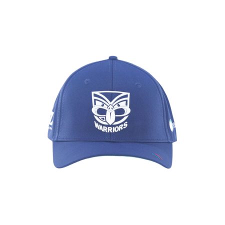 2026 NZ Warriors Media Cap - Navy_NWHTM26001_front