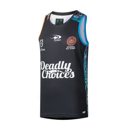 2026 Indigenous All Stars Men's Training Singlet 1