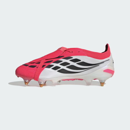 adidas PREDATOR ELITE Fold-Over Tongue Soft Ground Football Boots lucid Red