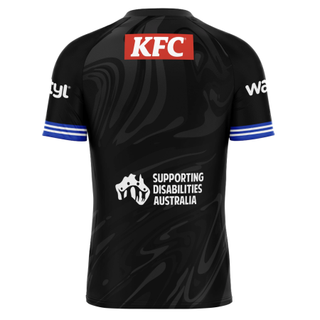 2026 Bulldogs Training Tee black back